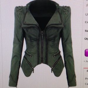 Green jacket size small